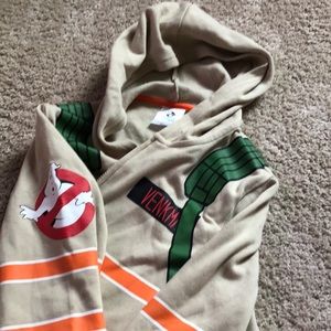 Kids Ghostbusters zip up hoodie